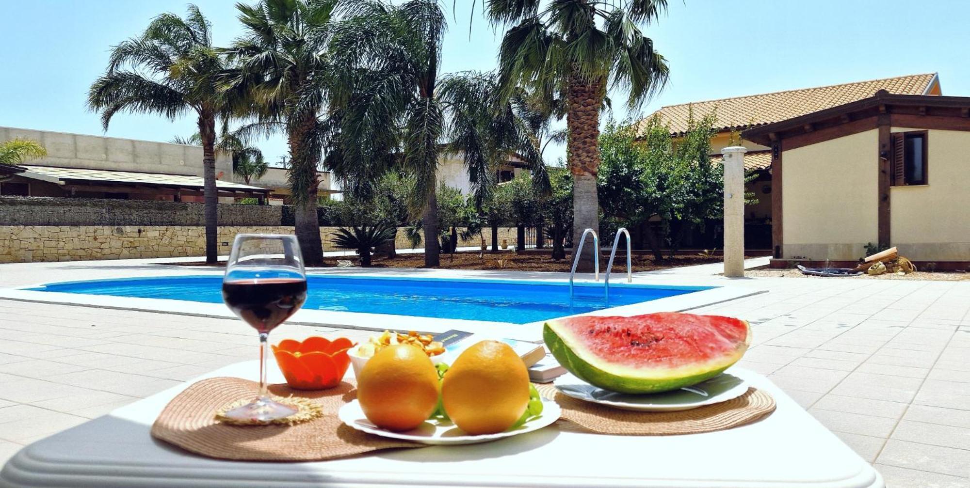 Villa Paradiso Alcamo Marina Bagian luar foto