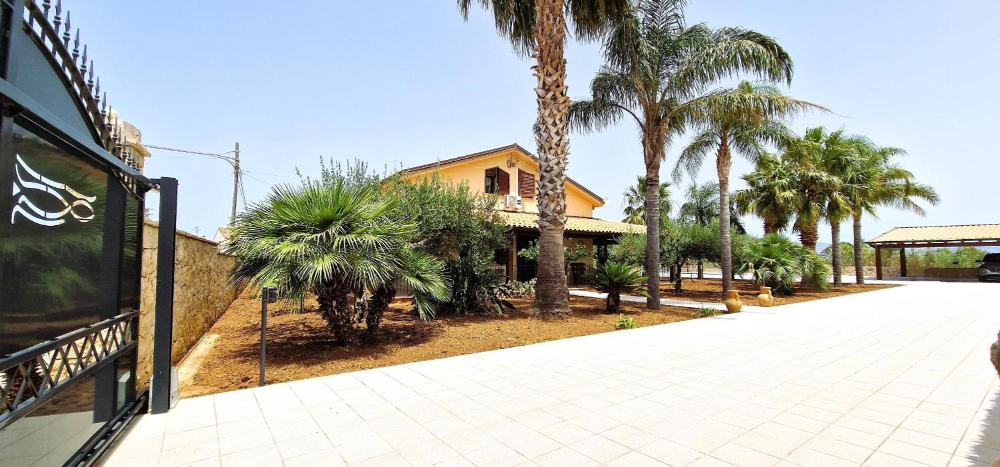 Villa Paradiso Alcamo Marina Bagian luar foto