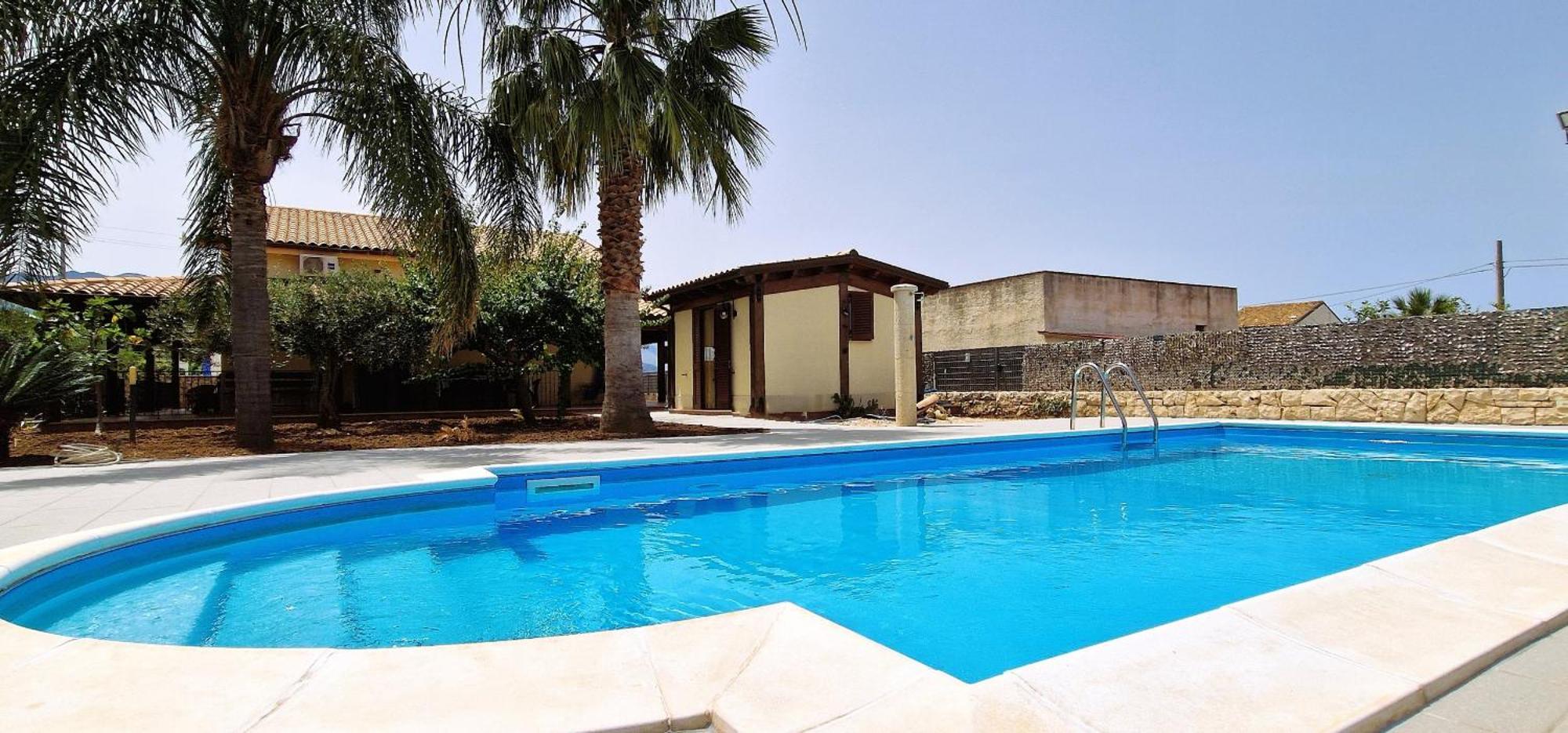 Villa Paradiso Alcamo Marina Bagian luar foto