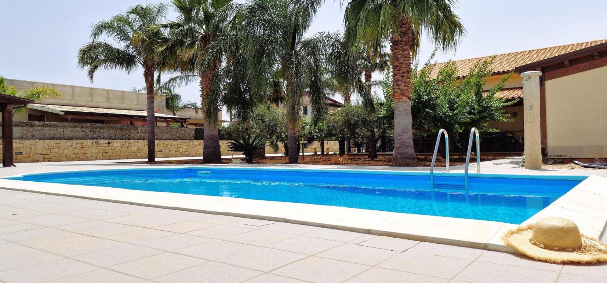 Villa Paradiso Alcamo Marina Bagian luar foto