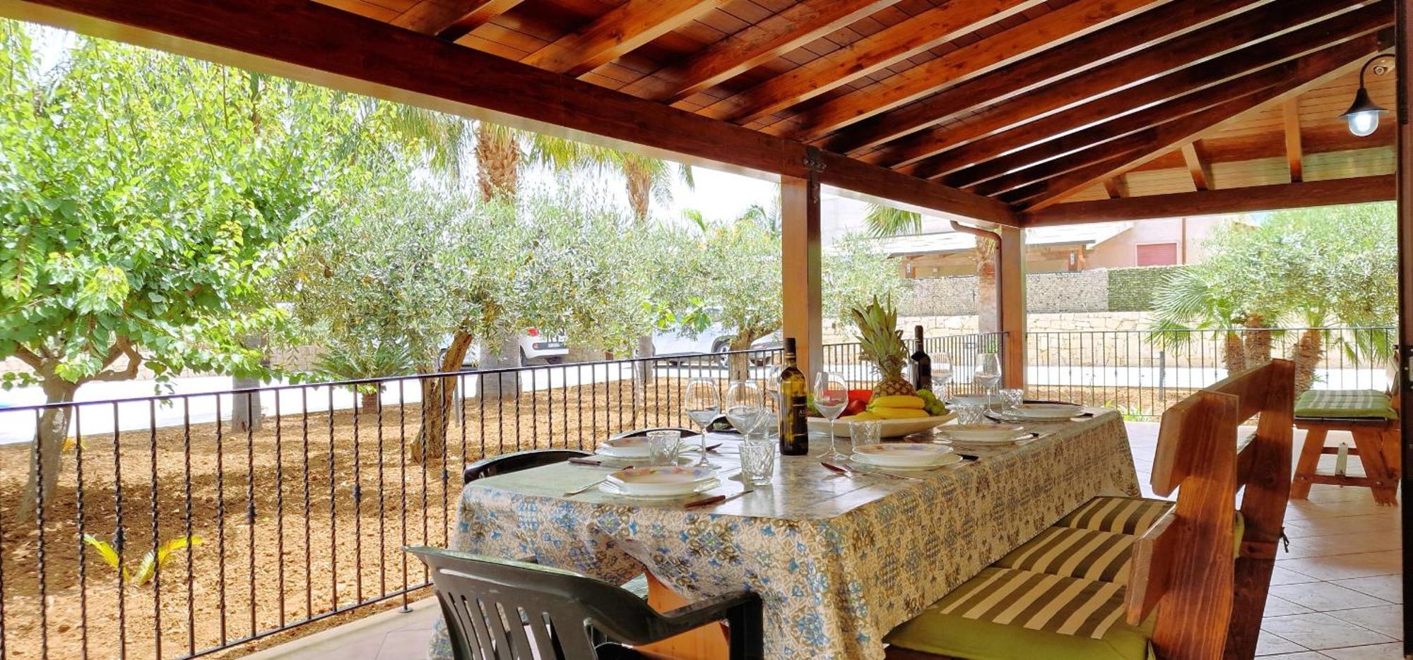 Villa Paradiso Alcamo Marina Bagian luar foto