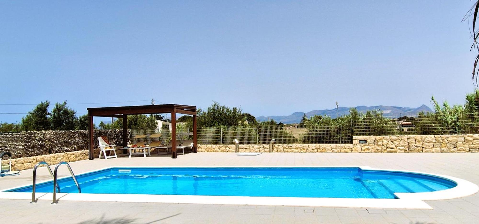 Villa Paradiso Alcamo Marina Bagian luar foto