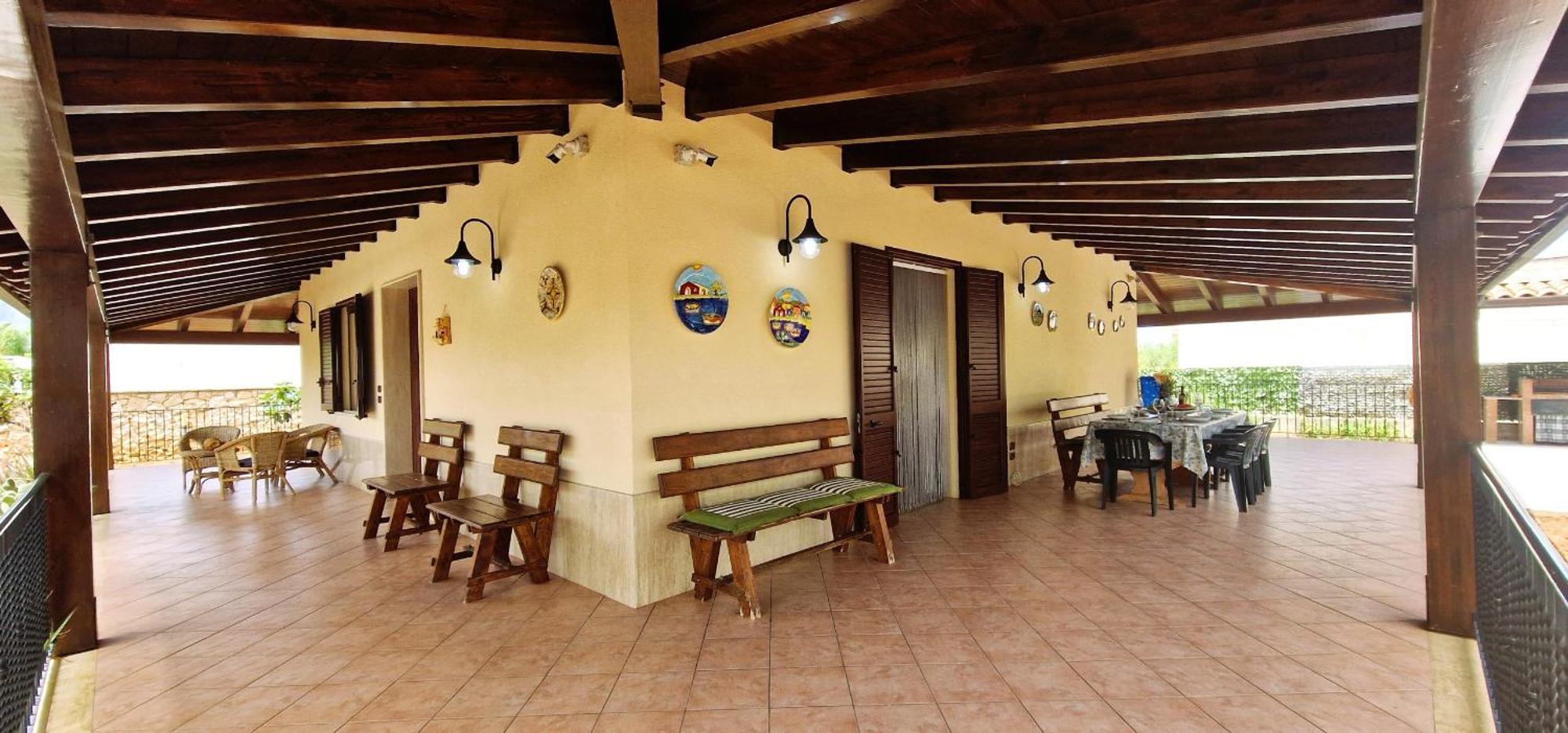 Villa Paradiso Alcamo Marina Bagian luar foto