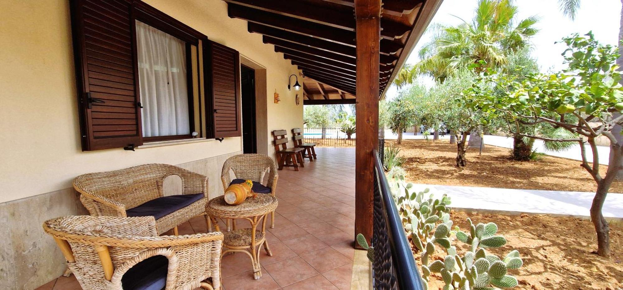 Villa Paradiso Alcamo Marina Bagian luar foto