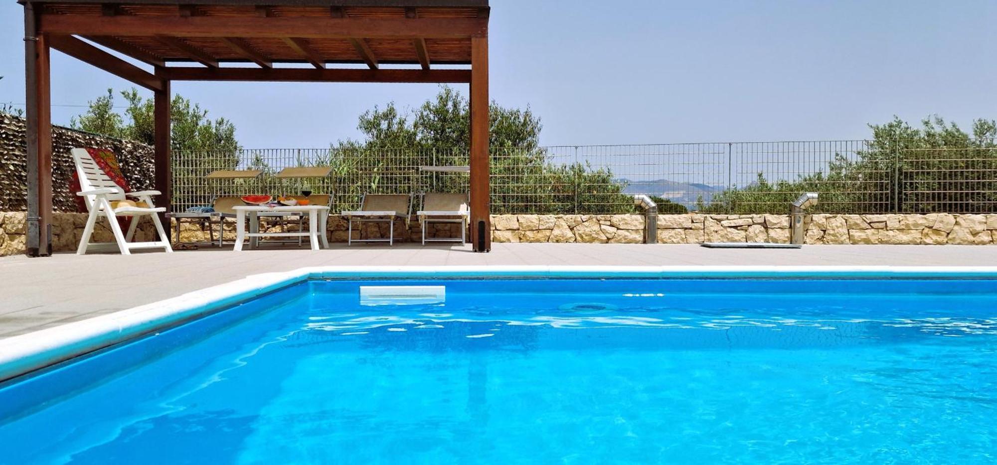 Villa Paradiso Alcamo Marina Bagian luar foto
