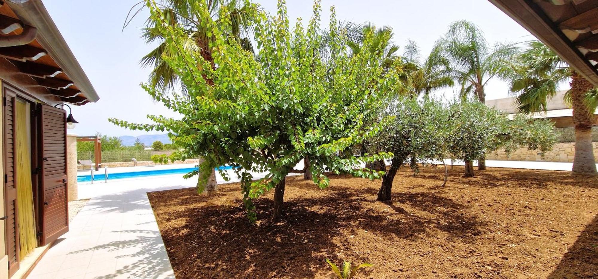 Villa Paradiso Alcamo Marina Bagian luar foto